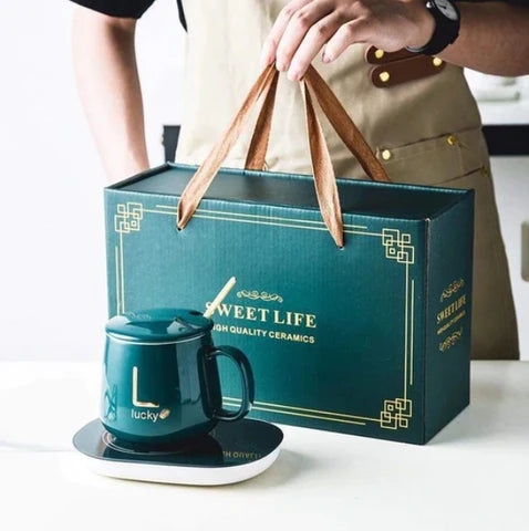 Taza con Calentador Eléctrico