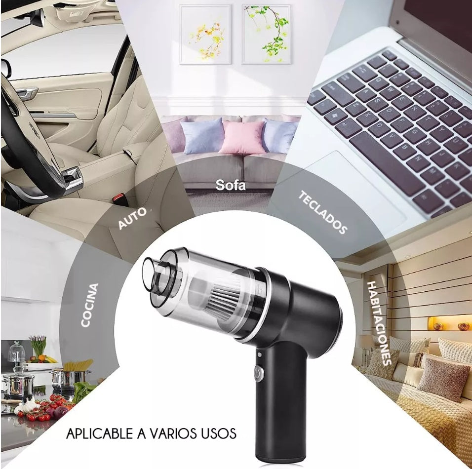 Aspiradora Inalámbrica Auto - Hogar