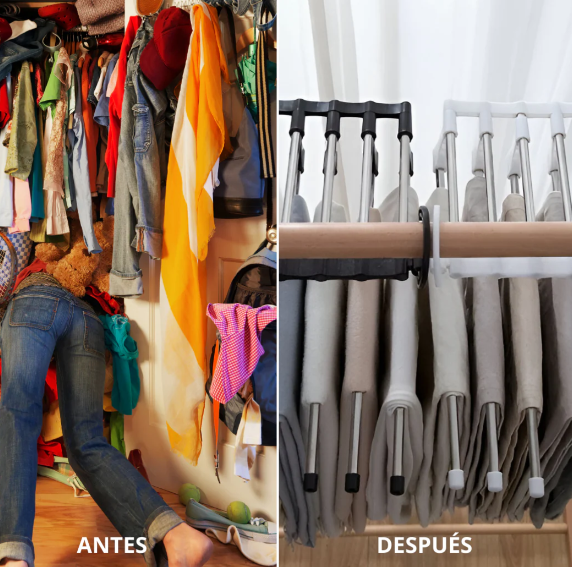 Pack de 3 Colgador de pantalon