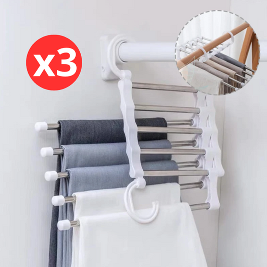 Pack de 3 Colgador de pantalon